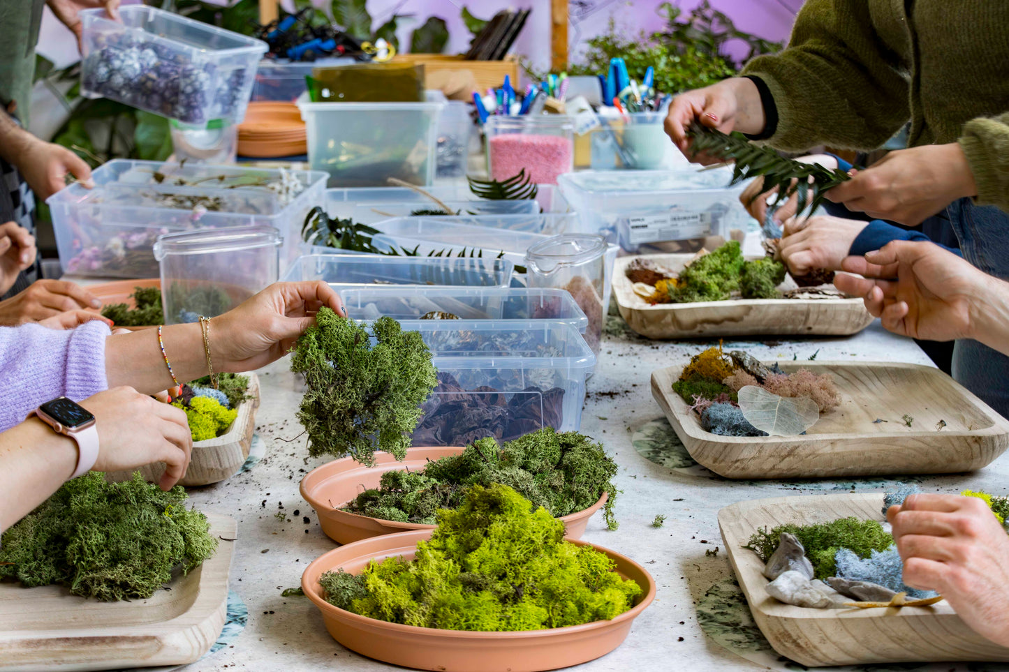 Workshop mosmuren bouwen en samenstellen - creëer je eigen kunstwerk