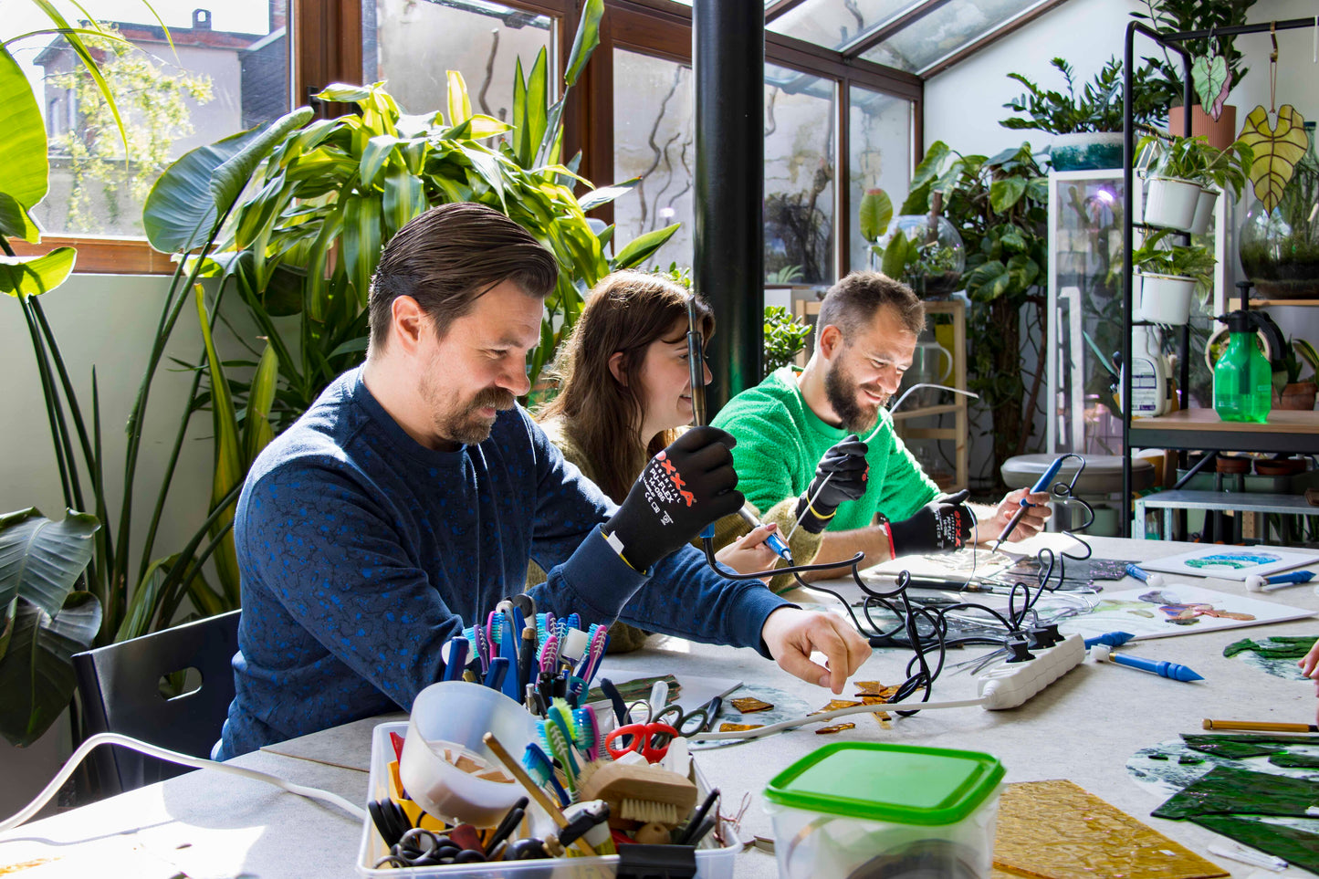 Workshop glas-in-lood - maak je eigen kunstwerk uit glas