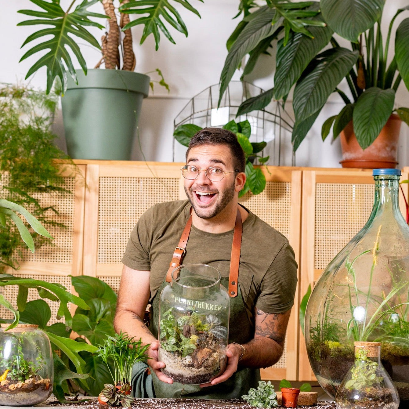 Kinderworkshop terrariums bouwen - groene vingers voor kinderen