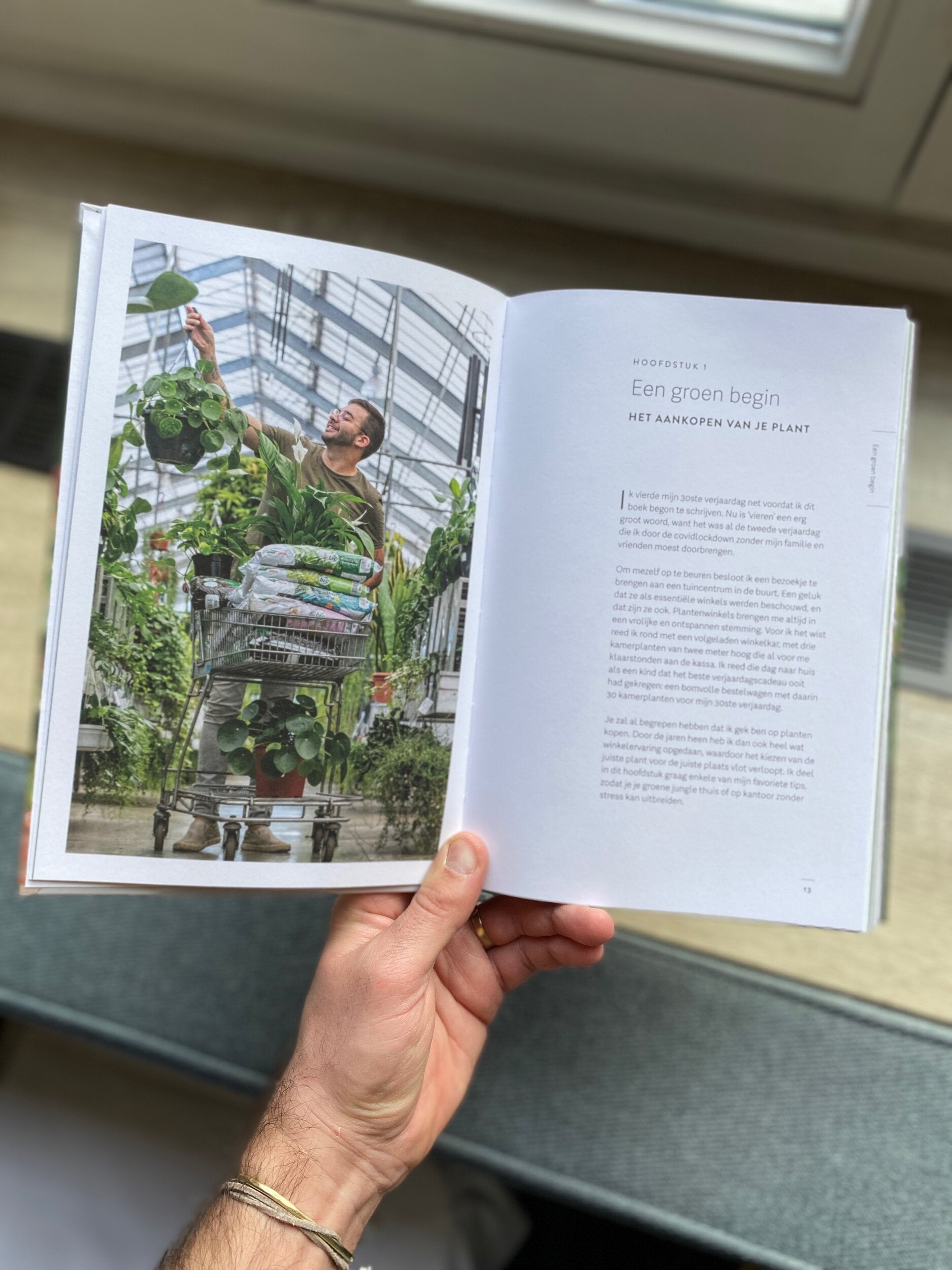 BOEK I Planttrekker, kamerplanten soigneren kan je leren (gesigneerd exemplaar)
